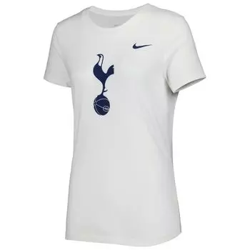 Женская белая футболка Nike Tottenham Hotspur Club Crest Nike