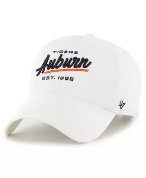 Женская белая каштановая регулируемая шапка Tigers Sidney Clean Up '47 Brand, белый