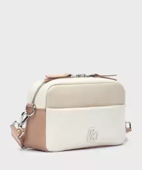 Женская белая кожаная сумка через плечо Pikolinos, белый