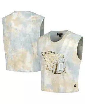 Женская белая майка Cleveland Guardians с мышечными мышцами The Wild Collective, белый