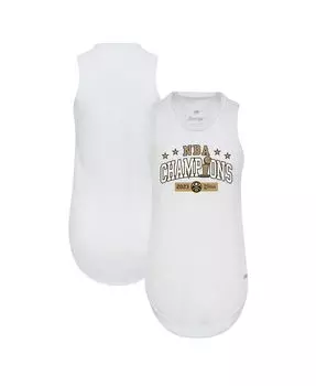 Женская белая майка Denver Nuggets Champions Finals NBA 2023 Janie Tri-Blend Sportiqe, белый