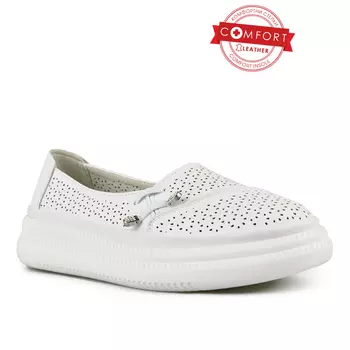 Женская белая повседневная обувь на платформе Tendenz