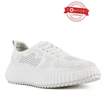 Женская белая повседневная обувь на платформе Tendenz