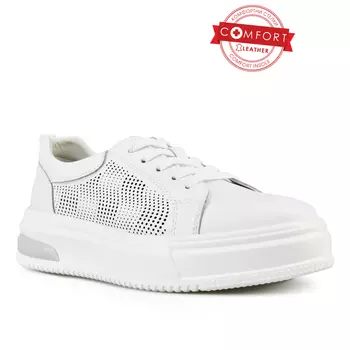 Женская белая повседневная обувь на платформе Tendenz