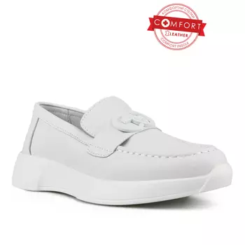 Женская белая повседневная обувь на платформе Tendenz