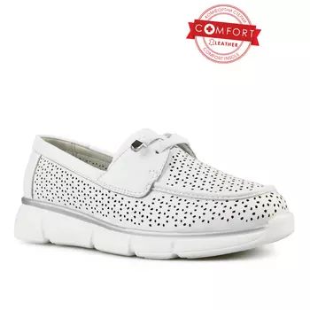 Женская белая повседневная обувь на платформе Tendenz