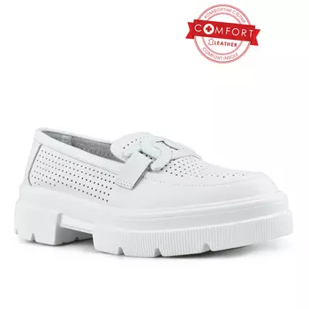 Женская белая повседневная обувь на платформе Tendenz