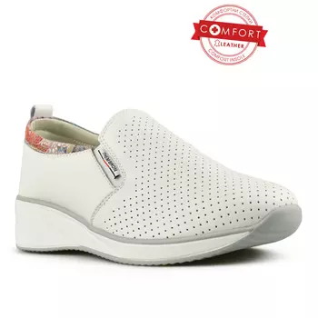 Женская белая повседневная обувь на платформе Tendenz