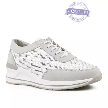 Женская белая повседневная обувь на платформе Tendenz