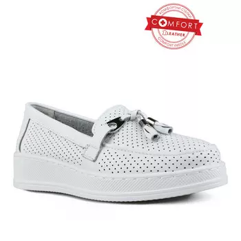 Женская белая повседневная обувь на платформе Tendenz