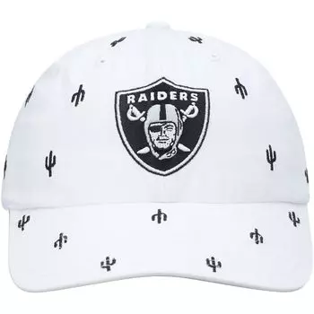Женская белая регулируемая шляпа '47 Las Vegas Raiders Confetti Clean Up