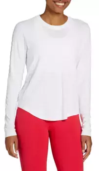 Женская бесшовная рубашка с длинным рукавом DSG Move, цвет Pure White