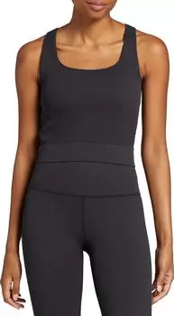 Женская бесшовная укороченная майка Dsg Momentum, черный