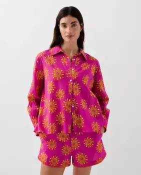 Женская блуза из хлопка regular fit Scalpers, мультиколор