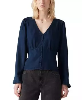 Женская блузка Dolores с цветочным принтом Levi's, синий