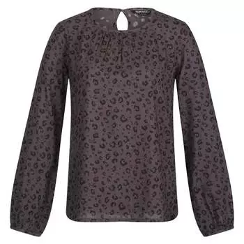 Женская блузка Hadria с животным принтом Regatta, черный