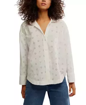 Женская блузка Mae Eyelet Free People, белый