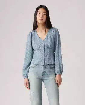 Женская блузка с длинным рукавом Levi's, синий