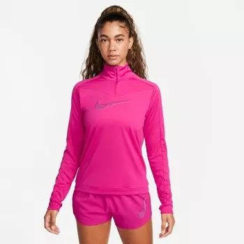 Женская блузка с логотипом дрифт-фит Nike, фуксия