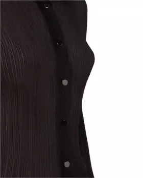 Женская блузка Tom Ford на пуговицах черного цвета