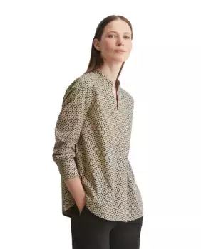 Женская блузка-туника обычного размера из органического хлопка MARC O'POLO, цвет Natural