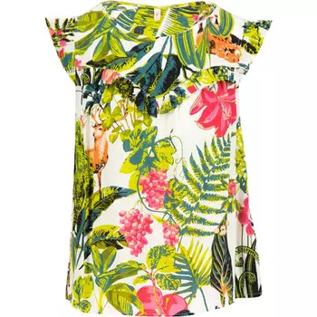 Женская блузка Wild Baby Doll Blutsgeschwister, зеленый