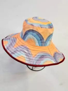 Женская большая панама Calendula в цвете бордо Romualda