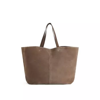 Женская большая сумка Arket, темно-коричневый