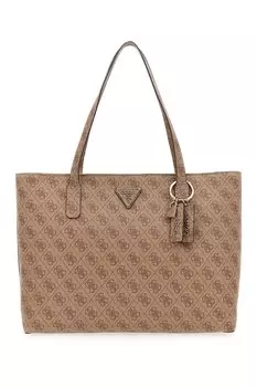 Женская большая сумка Eco Elements HWEBG876723-LTL Guess, темно-синий