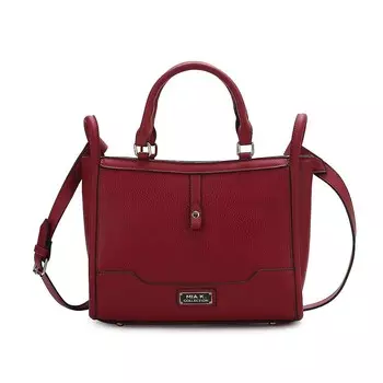 Женская большая сумка Melody из веганской кожи MKF Collection от Mia K, красный