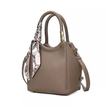 Женская большая сумка Mkf Collection Courtney от Mia K MKF Collection, цвет Taupe