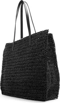 Женская большая сумка-тоут Ted Baker Skye из рафии, другой черный