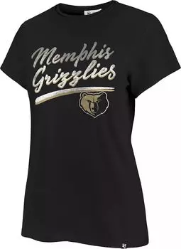 Женская брендовая футболка '47 City Edition 2023-24 Memphis Grizzlies Frankie