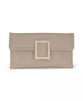 Женская брошь-конверт Jezabeth Sparkle с жемчугом и клатчем Jewel Badgley Mischka, золото