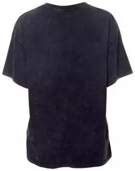 Женская черная футболка оверсайз New Era Cleveland Browns