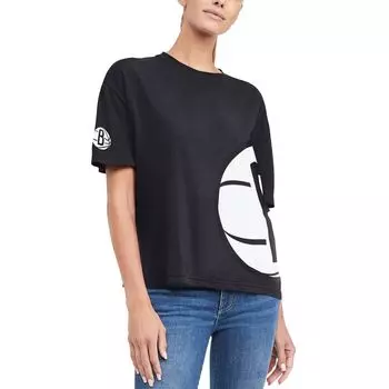 Женская черная футболка Tommy Jeans Brooklyn Nets Bianca