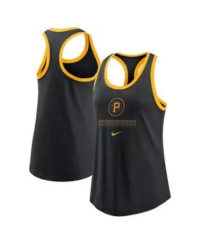 Женская черная майка Pittsburgh Pirates 2023 City Connect Racerback Nike, черный