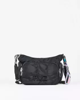 Женская черная нейлоновая сумка через плечо PACOMARTINEZ, черный