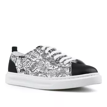 Женская черная повседневная обувь на платформе Tendenz