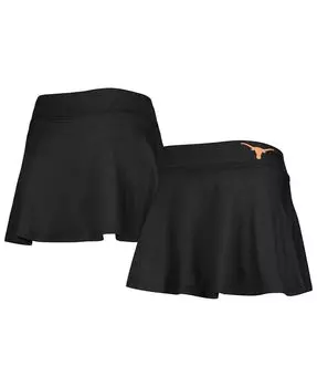 Женская черная струящаяся юбка Texas Longhorns ZooZatz, черный
