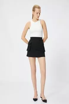 Женская черная юбка Koton, розовый