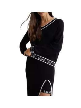 Женская черно-белая рубашка Liu Jo