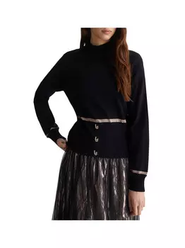 Женская черно-розовая рубашка Liu Jo