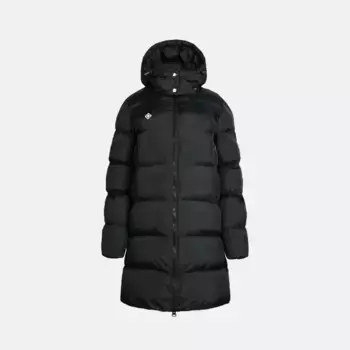 Женская длинная куртка с толстой подкладкой BOTAYA Izas, чёрный