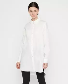 Женская длинная рубашка Pieces, белый