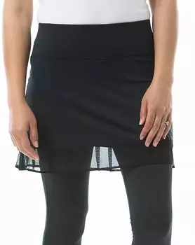 Женская длинная шорты для гольфа SanSoleil SolCool 16 дюймов, черный