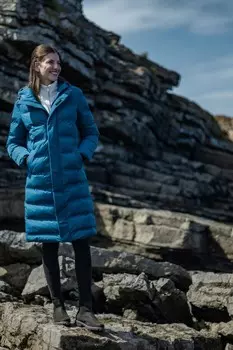 Женская длинная термопарка Glaston пуховик Tog 24, синий
