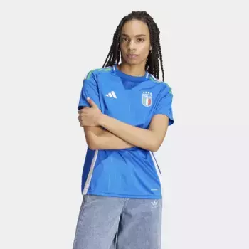 Женская домашняя футболка Adidas Italy 24, синий