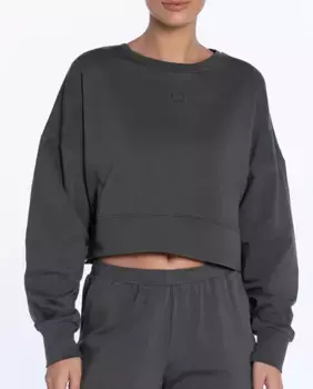 Женская домашняя толстовка из эластичного хлопка Punto Blanco, серый