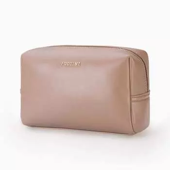 Женская дорожная косметичка большой вместимости PUCCINI бежевого цвета QML004-6A